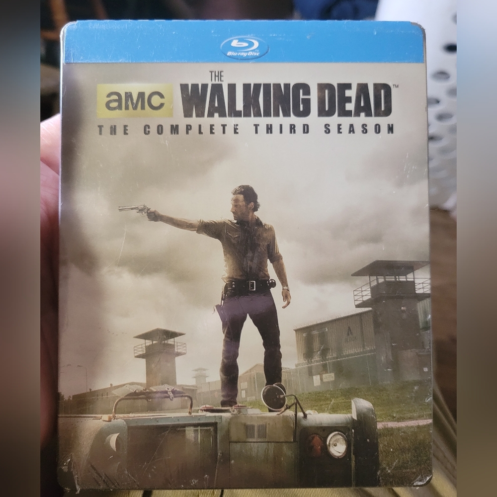 AMC The Walking Dead Complete Third 3rd Season Bluray (Region A) Steelbo…